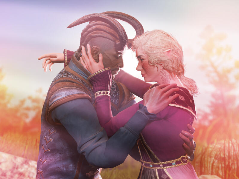 Wyll x Tav commission